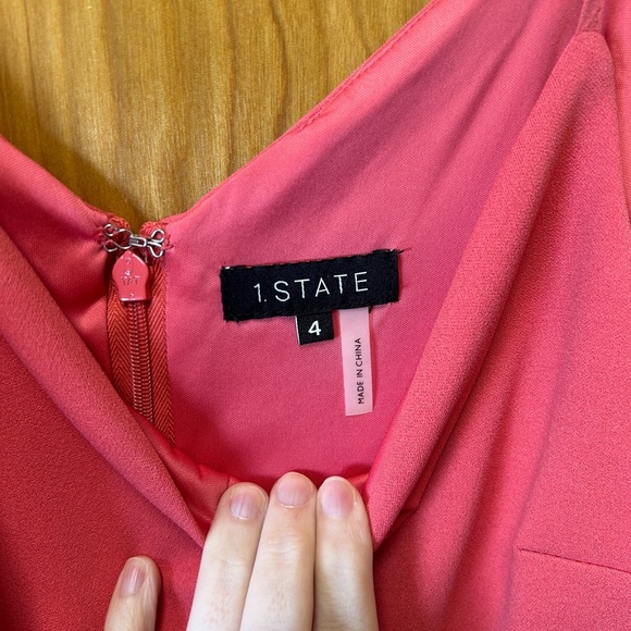 Chic Pink Spaghetti Strap Dress - Picture 2 of 4